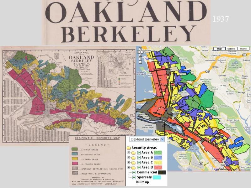 City of Oakland and Berkeley